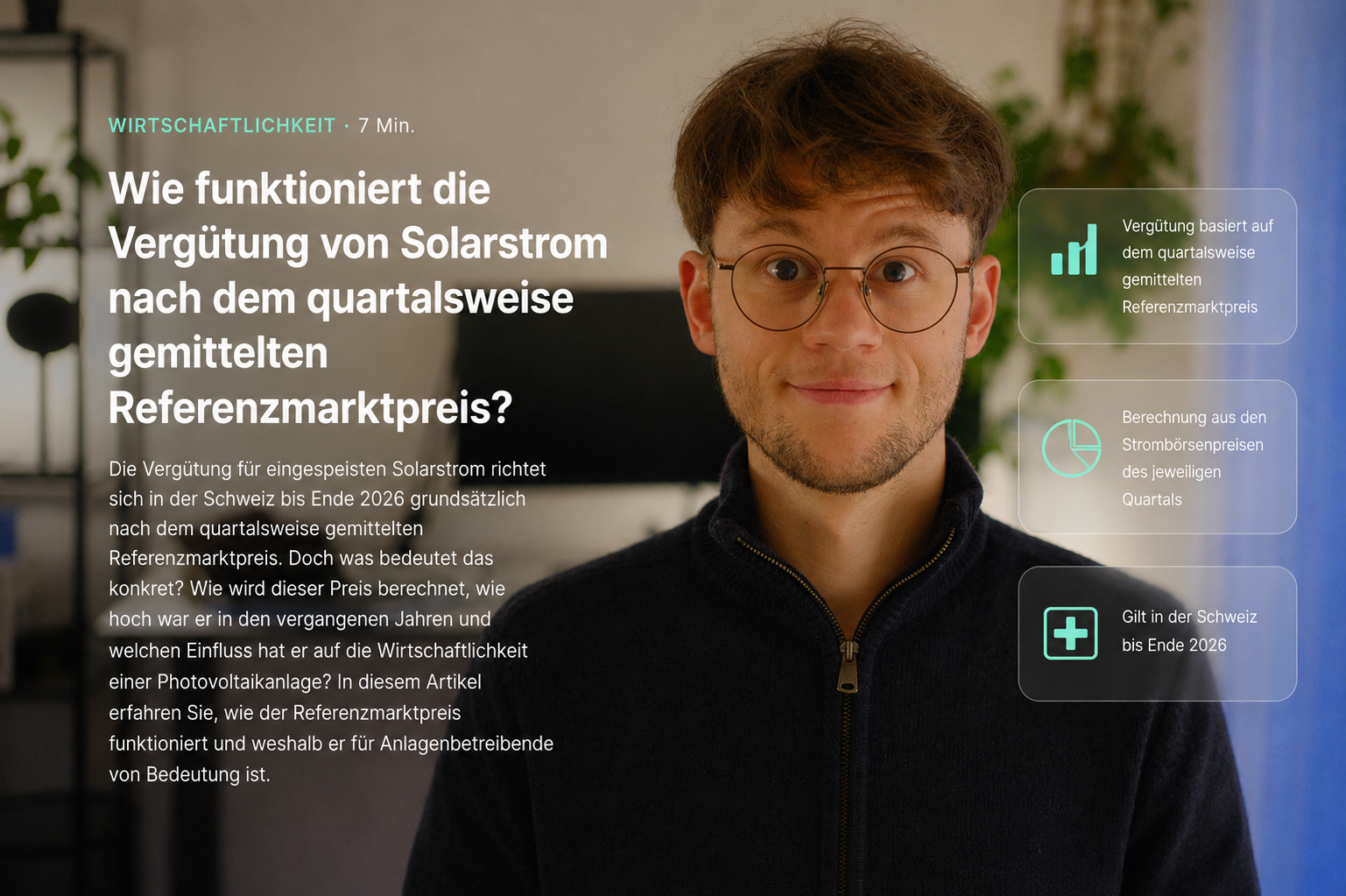 Wie funktioniert die Vergütung von Solarstrom nach dem quartalsweise gemittelten Referenzmarktpreis?